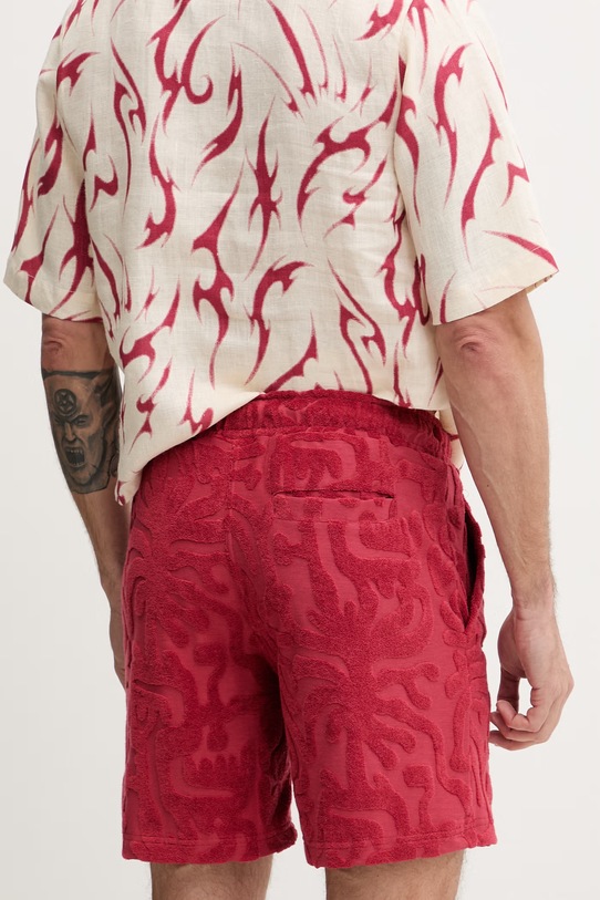 Odzież OAS szorty męskie z bawełną 201002.3004 czerwony