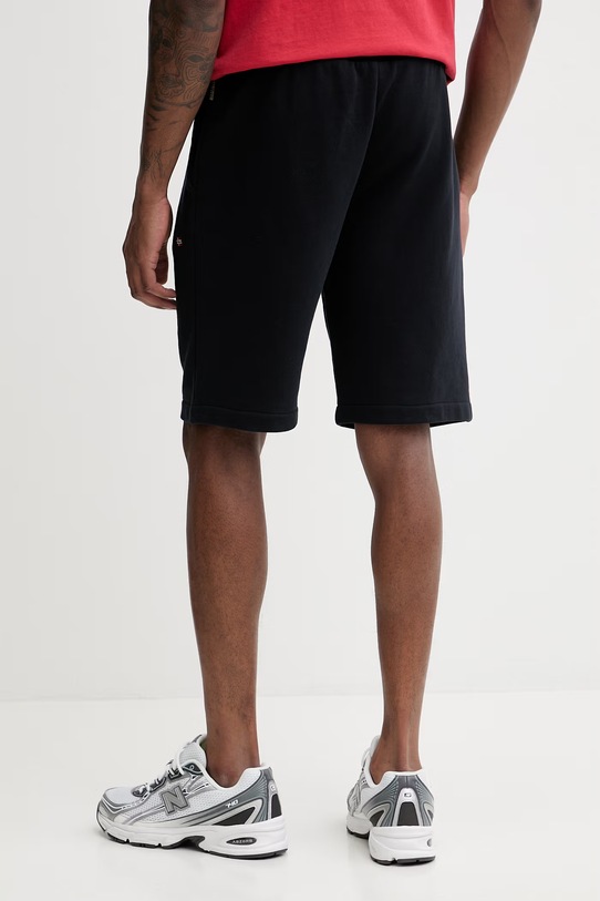 Odzież Napapijri szorty bawełniane NALIS NP0A4H880411 czarny