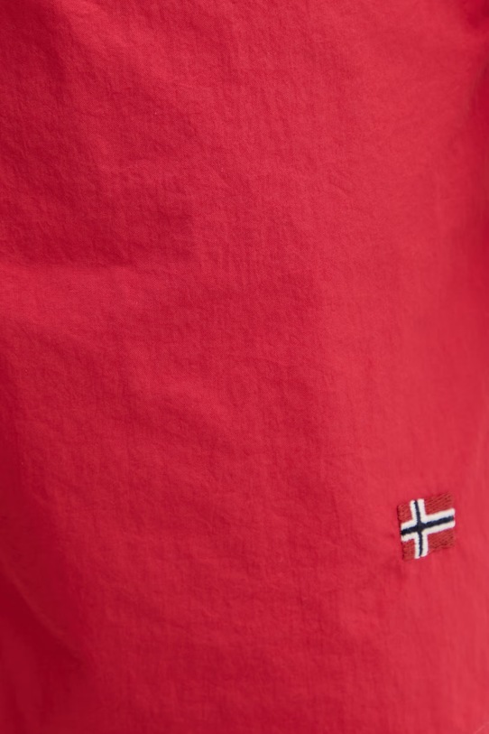 Napapijri szorty kąpielowe męskie HALDANE czerwony NP0A4HRZRAQ1