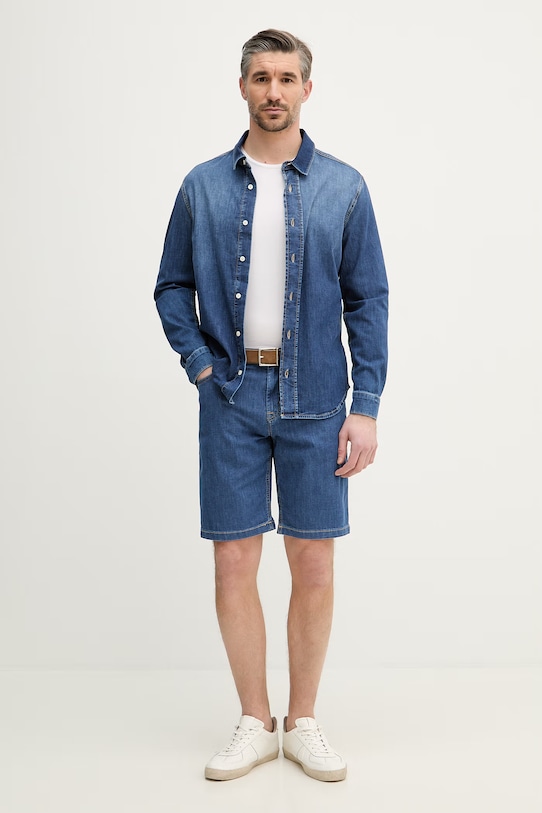 Joop! szorty jeansowe 30102791 niebieski SS26