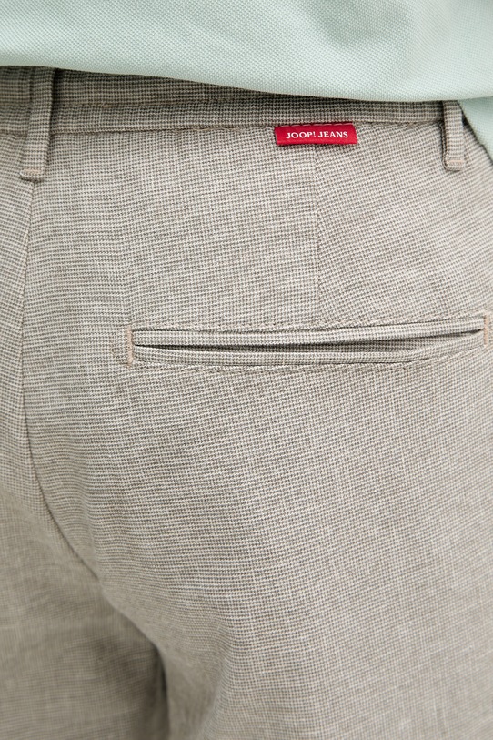 Joop! šortky pánske s prímesou ľanu 30102858 béžová