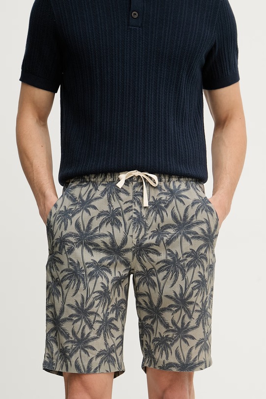 Joop! szorty męskie z lyocellem szary 30102896