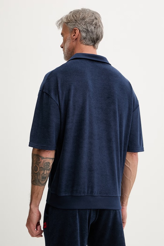 Oblečení HUGO loungewear šortky pánské s bavlnou TERRANCE SHORTS 50559743 námořnická modř