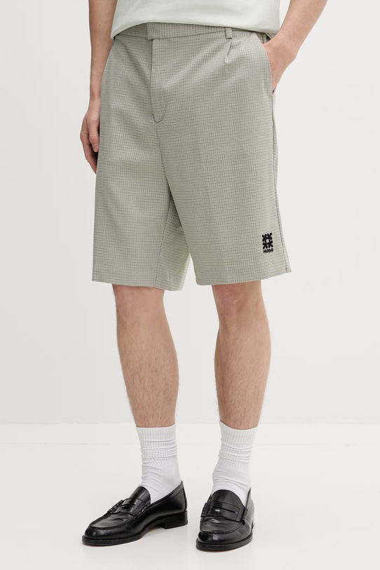 HUGO kratke hlače za muškarce Franjo262S zelena 50556750