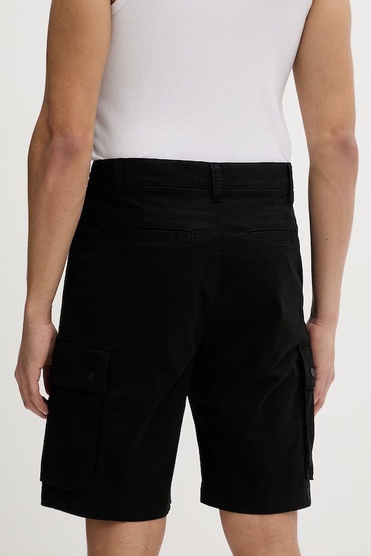 Îmbrăcăminte HUGO pantaloni scuți cargo pentru bărbați Craysen262S 50556891 negru