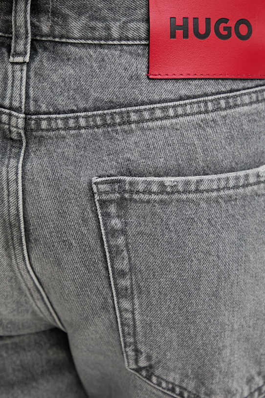 HUGO šortky pánske rifľové HUGO 838/S sivá 50560391