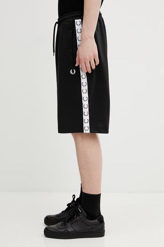 Fred Perry szorty dzianina czarny S5508