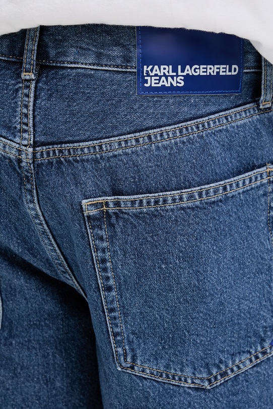 Karl Lagerfeld Jeans szorty męskie jeansowe niebieski B2M10138