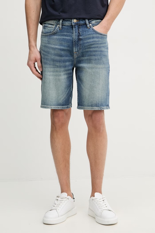 Guess šortky pánské s bavlnou modrá M6GD27.D0777
