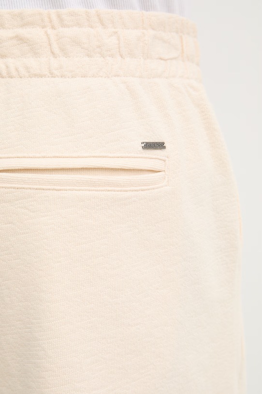 Guess šortky pánske bavlnené béžová M6GD16.K3088