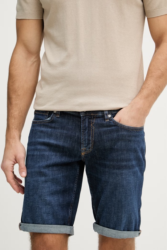 Guess šortky pánske bavlnené SONNY modrá M6GD01.D0754