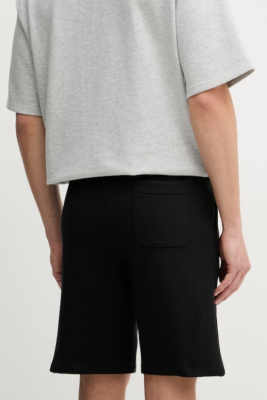 Odzież Guess szorty dresowe męskie bawełniane M6GD12.K3020 czarny