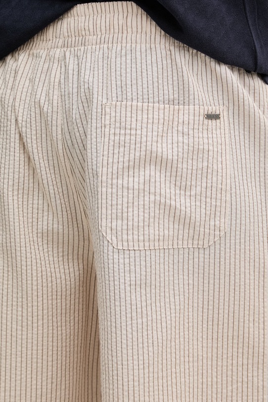 Guess šortky pánské bavlněné DOBBY béžová M6GD09.W1738