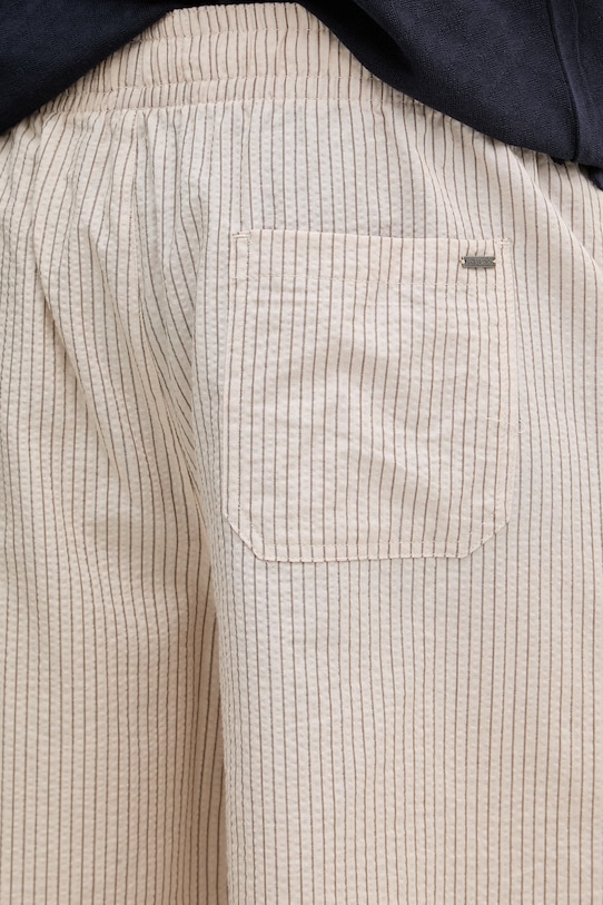 Guess šortky pánské bavlněné DOBBY béžová M6GD09.W1738