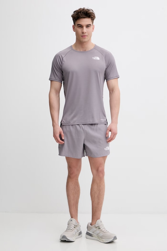 The North Face szorty sportowe damskie LIGHTBRIGHT NF0A8FYPG7O1 fioletowy SS26