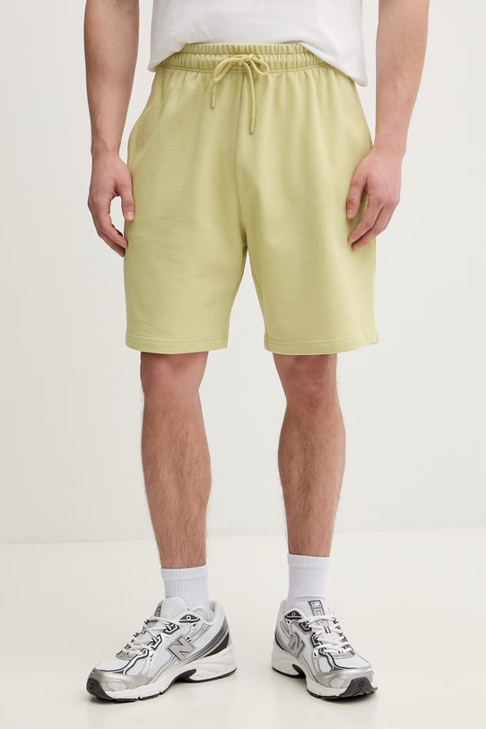 The North Face szorty dresowe męskie bawełniane ESSENTIAL zielony NF0A8GQ9G731