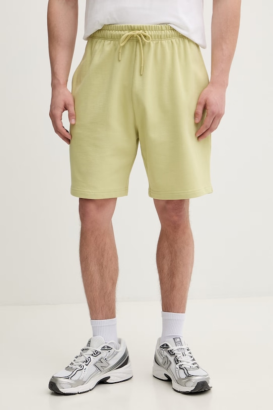 The North Face szorty dresowe męskie bawełniane ESSENTIAL zielony NF0A8GQ9G731