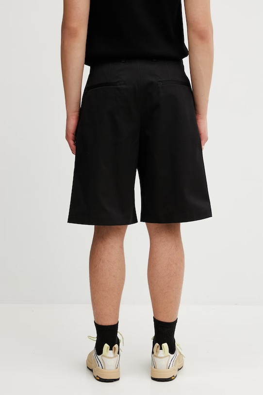 Odzież Our Legacy Ponte szorty bawełniane męskie M2264PSB czarny