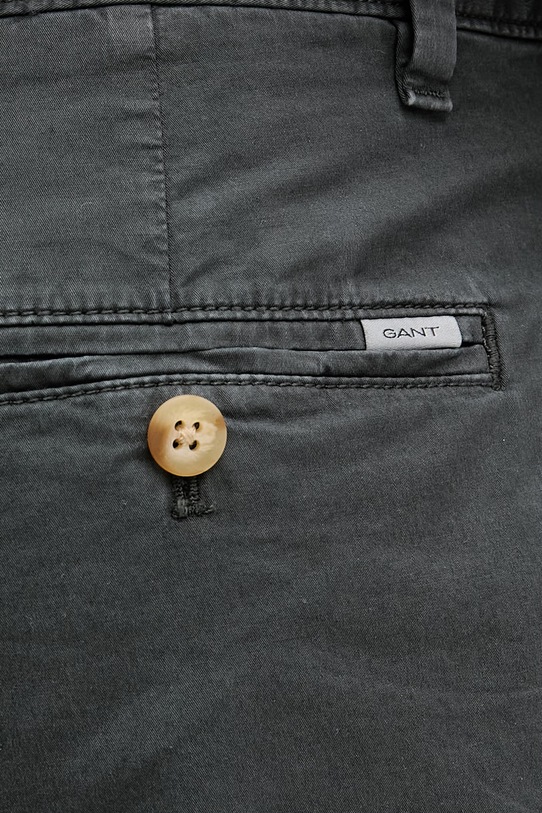 Gant szorty męskie bawełniane z elastanem zielony 205640