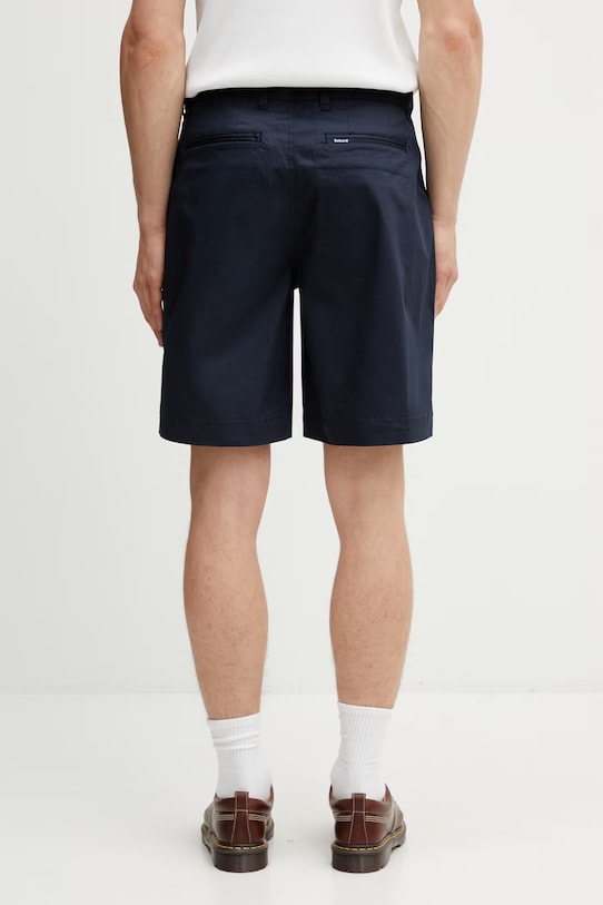 Odzież Barbour MST0078NY91 szorty chino bawełniane męskie MST0078NY91 granatowy