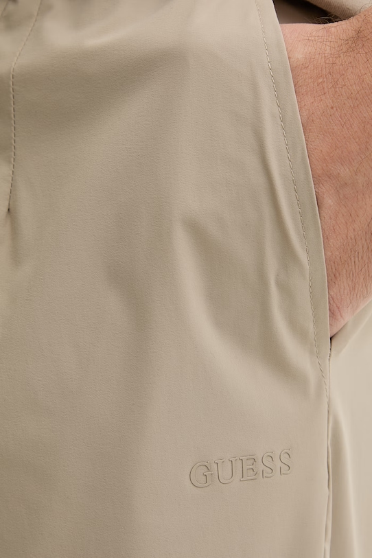 Guess szorty męskie OTTAVIO beżowy Z6GD05.W1639