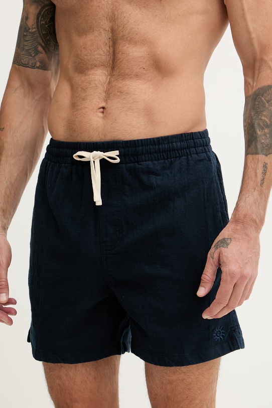 Rip Curl szorty męskie bawełniane z elastanem PACIFIC RINSE 04GMWS granatowy SS26