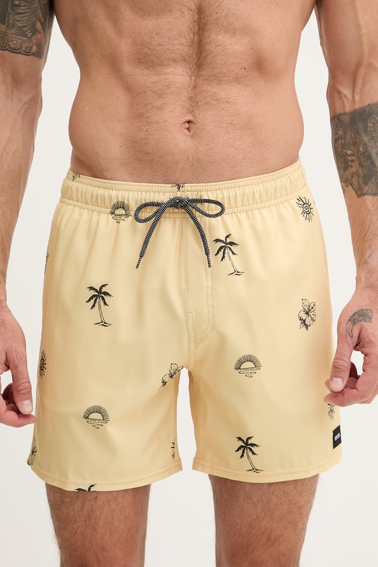 Rip Curl szorty kąpielowe męskie SESSIONS VOLLEY 0EKMBO żółty SS26