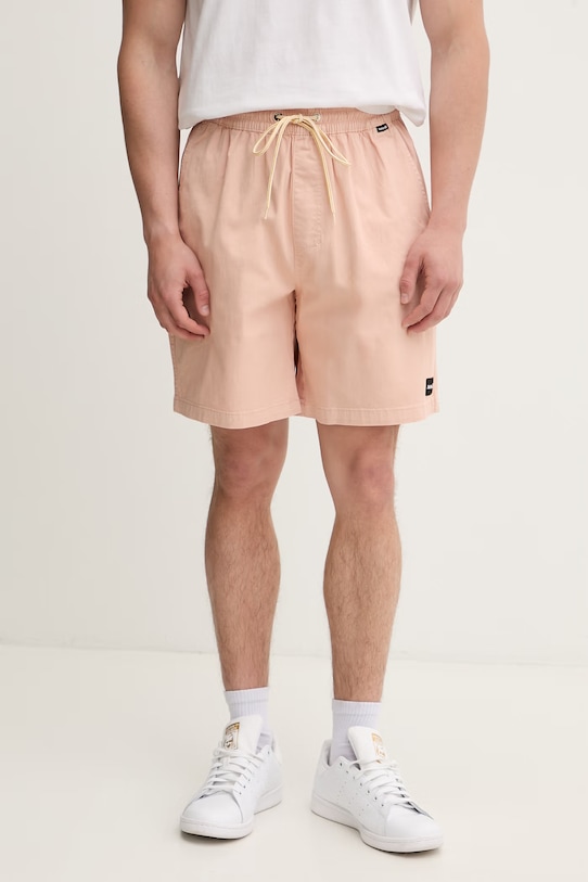 Hurley šortky pánské bavlněné s elastanem ICON oranžová MWEU00009