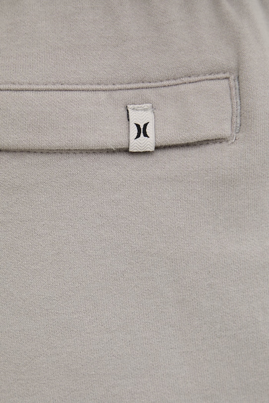 Hurley шорты для мужчин с хлопком серый MFBEU00010