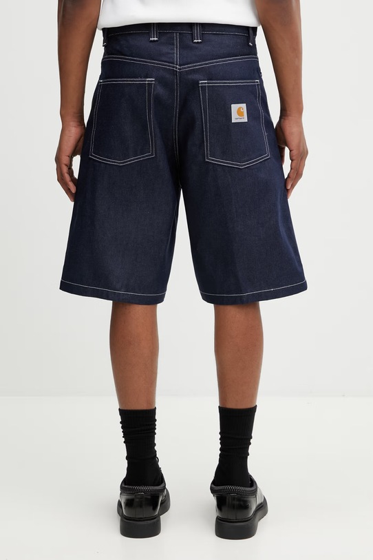 Odzież Carhartt WIP Brandon Short szorty jeansowe męskie I036543.101 niebieski