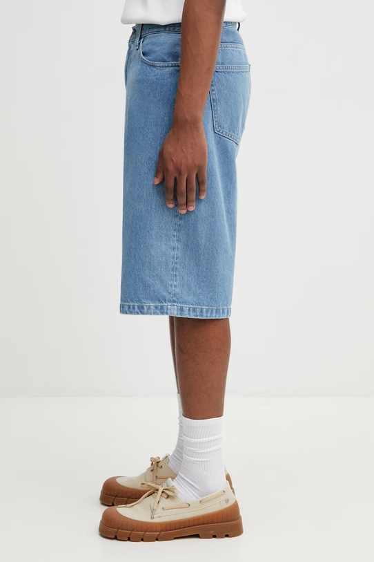 Carhartt WIP Langdon Short szorty jeansowe męskie I036587.112 niebieski SS26