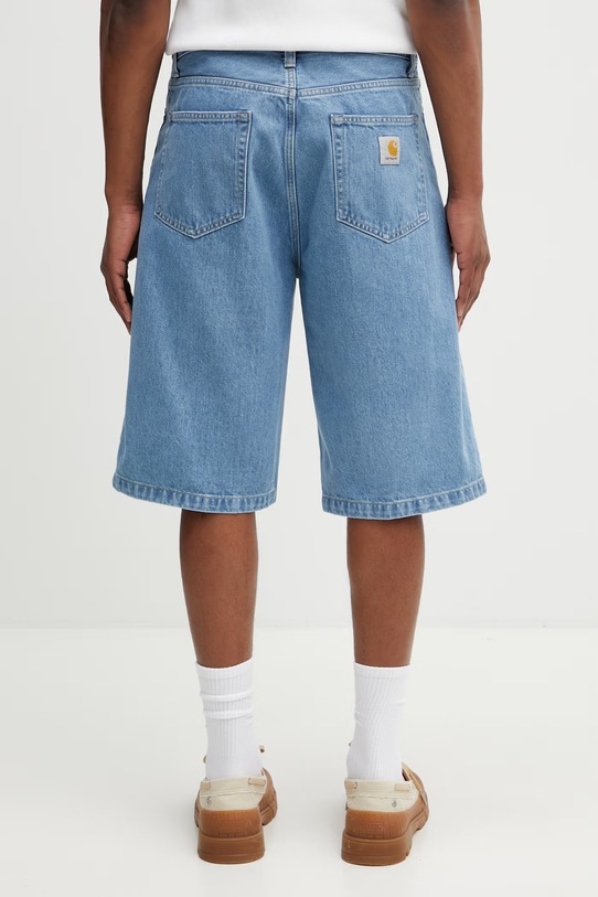 Odzież Carhartt WIP Langdon Short szorty jeansowe męskie I036587.112 niebieski