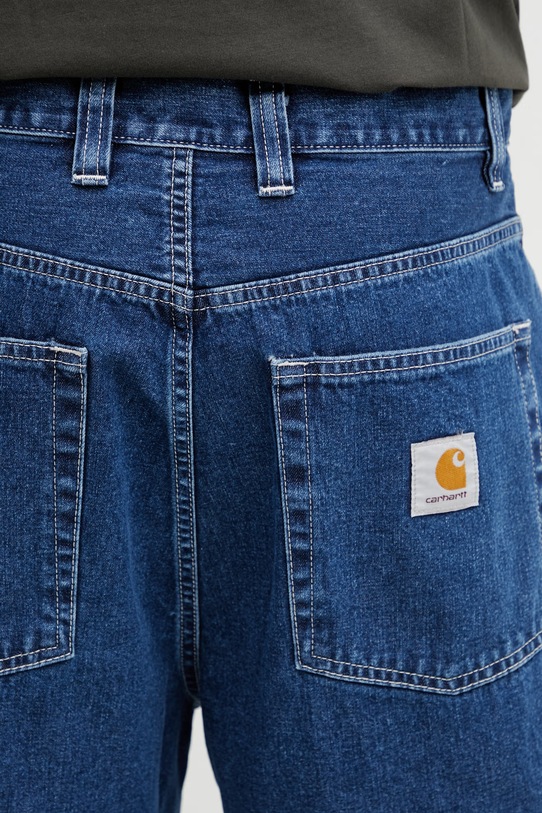 Carhartt WIP Brandon Short szorty jeansowe męskie niebieski I036543.106