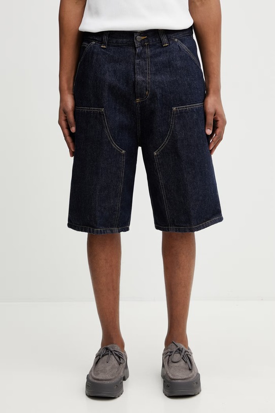 Carhartt WIP OG Double Knee Short szorty jeansowe męskie niebieski I036590.102