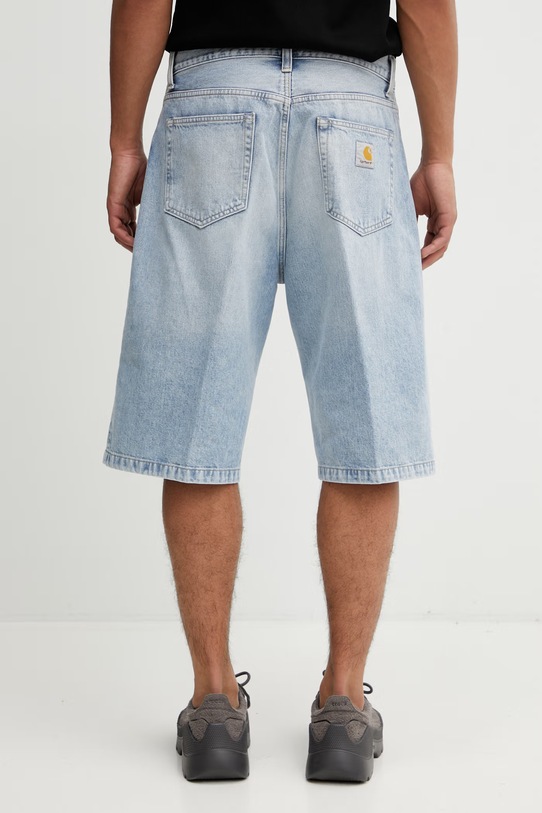 Odzież Carhartt WIP Langdon Short szorty jeansowe męskie I036587.01WU niebieski