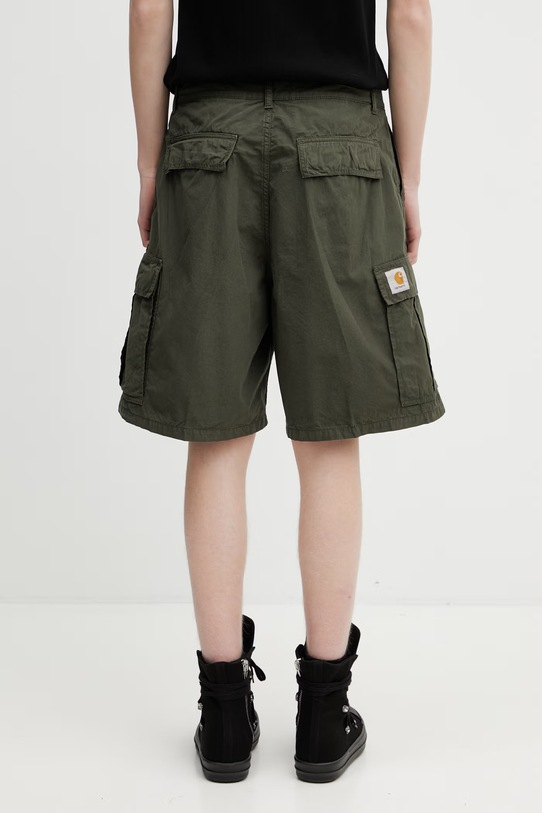 Odzież Carhartt WIP Cole Cargo Short szorty cargo bawełniane męskie I035566.2ZXGD zielony