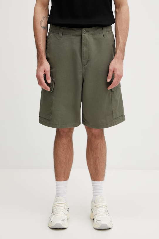 Carhartt WIP Kade Cargo Short шорты карго из хлопка для мужчин зелёный I036505.1106