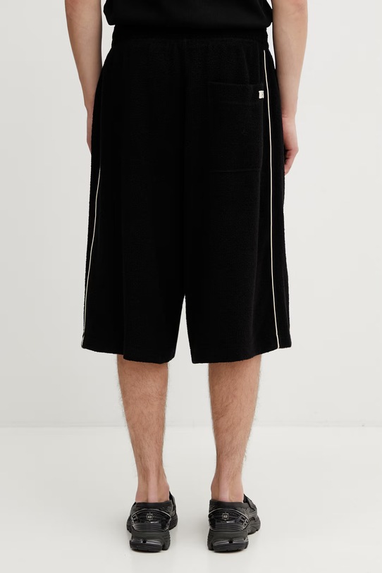 Odzież Wales Bonner Prince szorty męskie MS26JE04.JE04.999 czarny