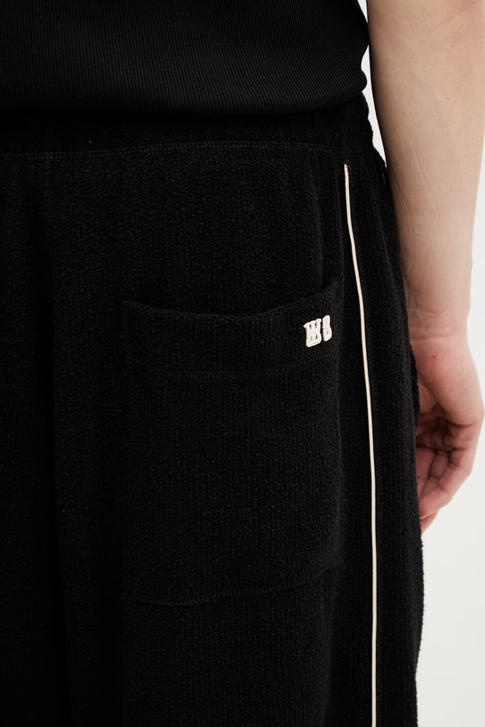 Wales Bonner Prince szorty męskie MS26JE04.JE04.999 czarny