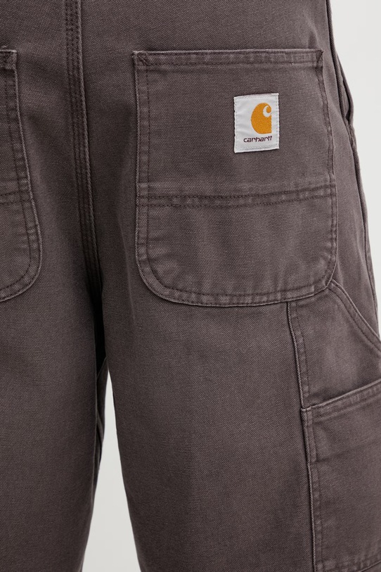Carhartt WIP Single Knee Short szorty bawełniane męskie I034797.3IS4O brązowy