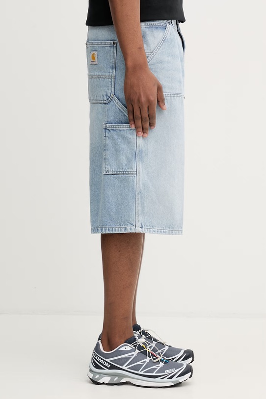 Carhartt WIP OG Double Knee Short szorty jeansowe męskie niebieski I036590.01WU