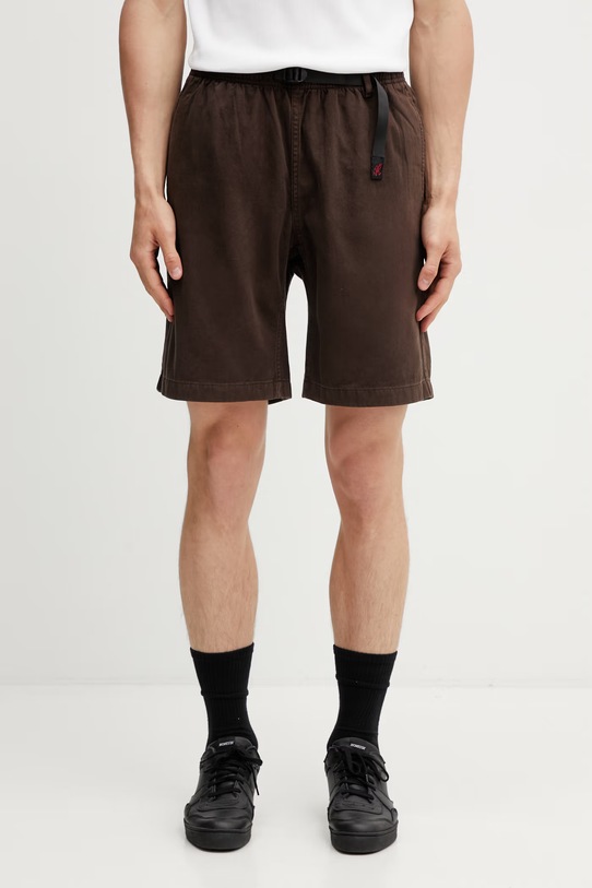 Gramicci G-Short szorty bawełniane męskie brązowy G101.OGT.