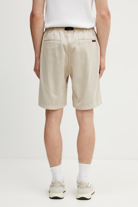 Odzież Gramicci G-Short Pigment Dyed szorty bawełniane męskie G4SM.P123. beżowy
