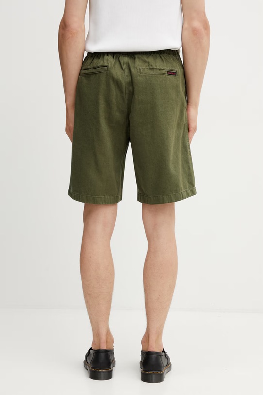 Odzież Gramicci HEMP G-SHORT szorty z bawełną męskie G5SM.P067. zielony
