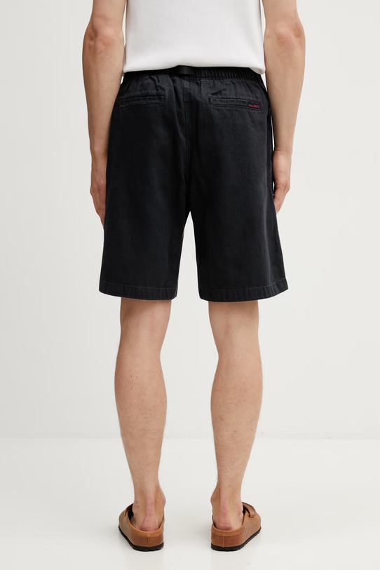 Odzież Gramicci HEMP G-SHORT szorty z bawełny męskie G5SM.P067. czarny