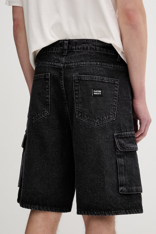 Odzież Kaotiko szorty męskie AS011.01.K002 czarny