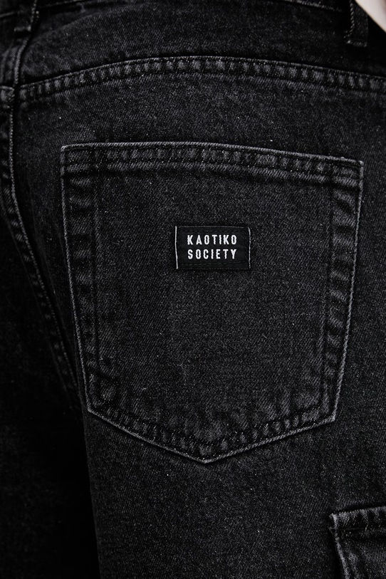 Kaotiko szorty męskie AS011.01.K002 czarny