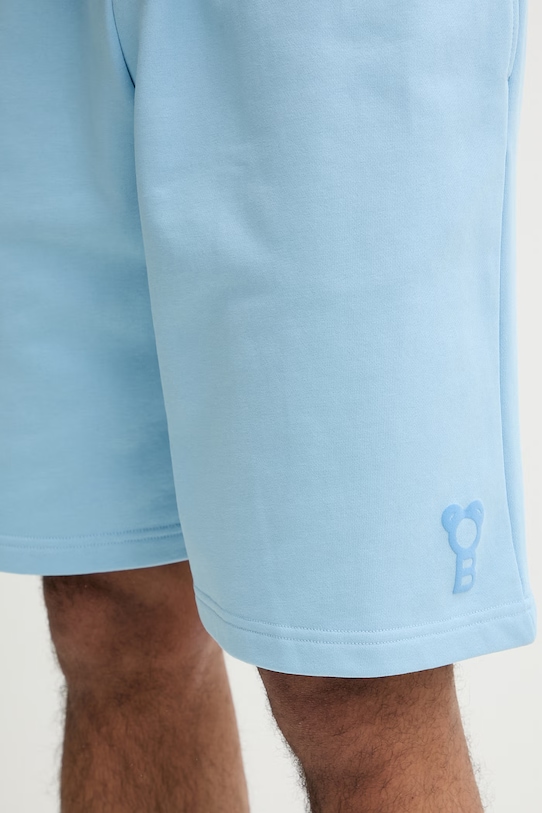 Baron Filou teplákové šortky pánske bavlnené modrá 000015067