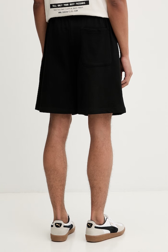 Ρούχα Baron Filou σορτς επίσημα Ανδρικά βαμβακερά 000015088 μαύρο