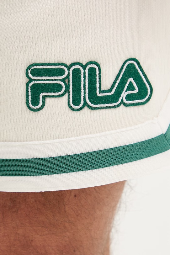 Fila sportovní šortky pánské s bavlnou STATUTO béžová FAM1214